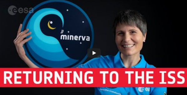 Samantha Cristoforetti è tornata in orbita con missione Minerva