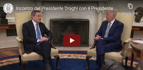 Il Presidente Draghi negli Stati Uniti, il programma della visita