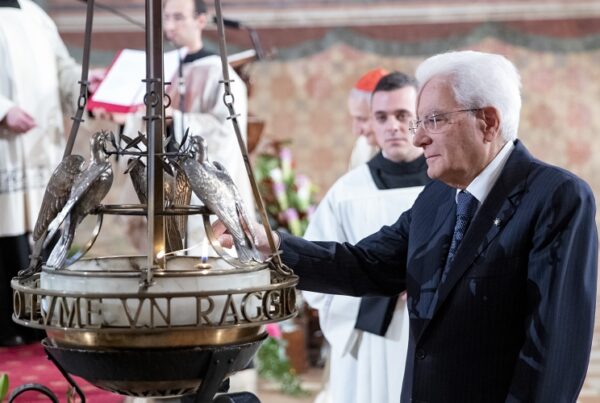 Mattarella ad Assisi