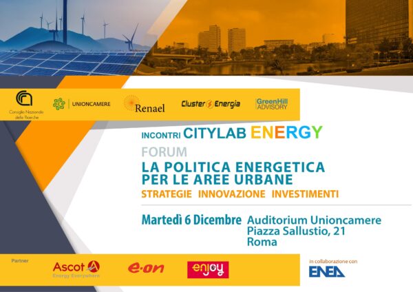 Forum sulla politica energetica per le aree urbane