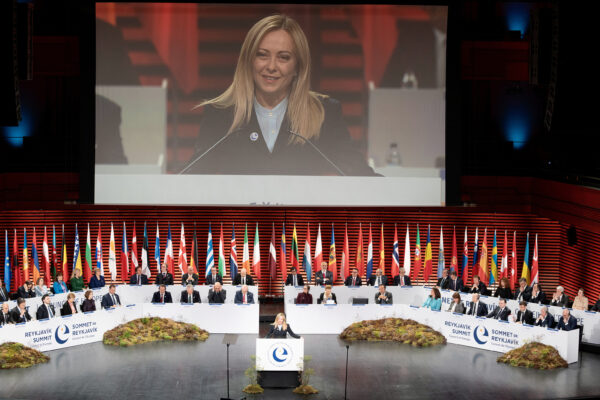 Intervento del Presidente Meloni al IV Vertice del Consiglio d'Europa (video e testo)