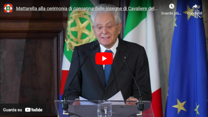 Screenshot 2024-10-30 at 15-36-04 Intervento del Presidente Mattarella alla cerimonia di consegna delle insegne di Cavaliere dell’Ordine Al Merito del Lavoro