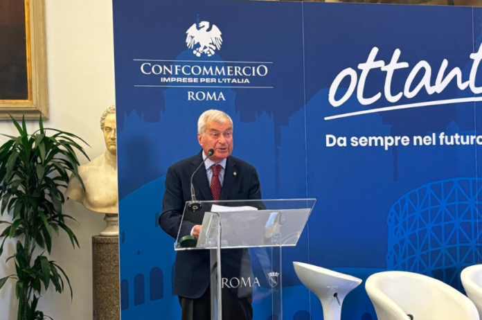 sangalli confcommercio roma 80 anni