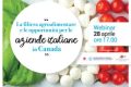 Webinar dedicato alla filiera agroalimentare in Canada
