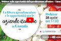 Webinar – La filiera agroalimentare e le opportunità per le aziende italiane in Canada