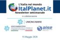 Newsletter settimanale ItalPlanet – 15 Maggio 2026