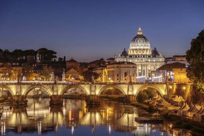 Angel Bridge, St. Peter's Basilica, Vatican City, Rome, Italy