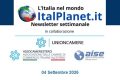 Newsletter settimanale ItalPlanet – 04 Settembre 2026