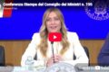 Conferenza stampa del Consiglio dei Ministri 195, l’intervento del Presidente Meloni