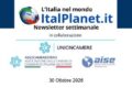 Newsletter settimanale ItalPlanet –30 Ottobre 2026